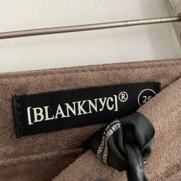 Blank NYC Tan Faux Suede Leggings - Picture 5 of 8